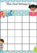 Image result for Reading Incentive Chart