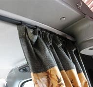 Image result for Ceiling Curtain Track Van Interior