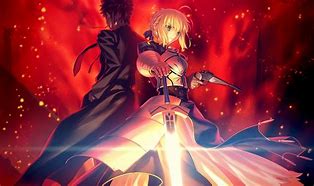 Image result for Fate Anime Saber