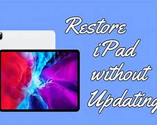 Image result for iPad System Restore