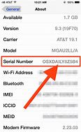 Image result for Serial Number for iPhone 11