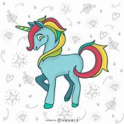 Image result for Colorful Unicorn Drawings