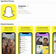 Image result for Snapchat in App Store