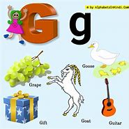 Image result for Alphabet Pictures G
