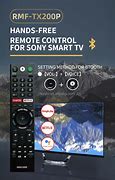 Image result for Sony LED TV Remote