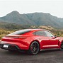 Image result for Electric Red Porsche Tay Can