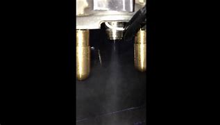 Image result for Spray Pattern of Faulty Injector