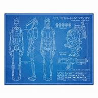 Image result for B1 Battle Droid Blueprint