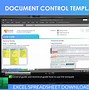 Image result for Document Control List Template Excel