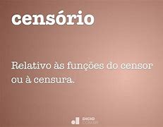 Image result for censorio
