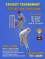 Image result for Cricket Cup Poster