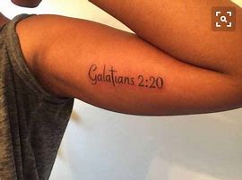 Image result for Jon Jones Philippians Tattoo