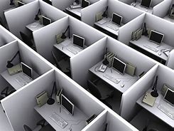 Image result for Office Cubicle Set Up