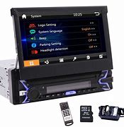 Image result for Single DIN Car Radio Stereo Bluetooth Touch Screen