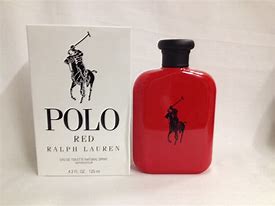 Image result for Back of a Bottle of Polo Red Cologne