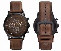 Image result for Fossil Gold Black Smartwatch