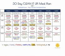 Image result for 30-Day Diet Challenge Menu