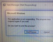 Image result for Application Not Responding Task Manager