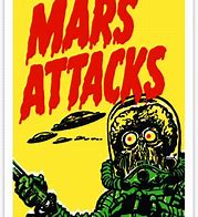 Image result for Mars Attacks Stickers
