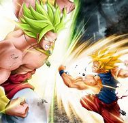 Image result for Broly Palming Goku's Face