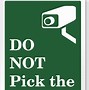 Image result for Don't Pick Flowers Sign