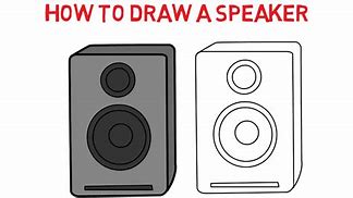 Image result for Speaker Mome Drawings