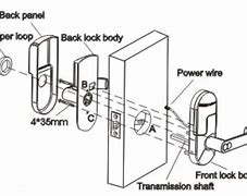 Image result for Parts of Smart Lock