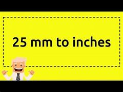 Image result for 25 Millimeters to Inches