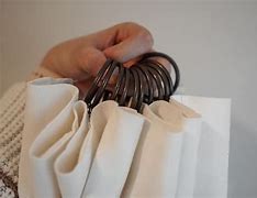 Image result for How to Hang Curtains with Clip Rings