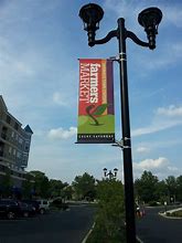 Image result for Street Light Pole Banners