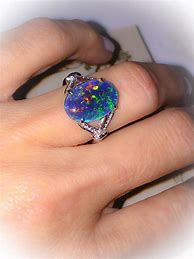 Image result for Real Opal Rings for Women