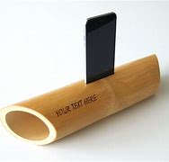 Image result for Bamboo Speaker for Smartphone