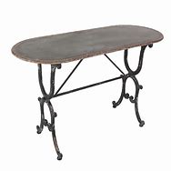Image result for Wrought Iron Console Table