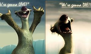 Image result for Sid the Sloth Ice Age Meme