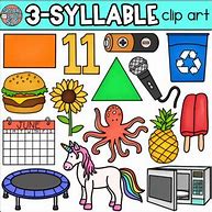 Image result for Syllable Clip Art
