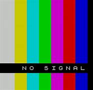 Image result for No Signal Rainbow Screen