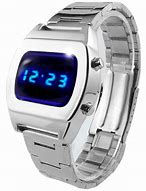 Image result for Blue LED Watch