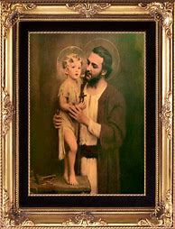 Image result for St. Joseph and Child Jesus