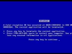 Image result for Scary BSOD