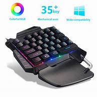 Image result for Half Keyboard for Gaming