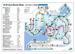 Image result for Osaka Public Transport Map