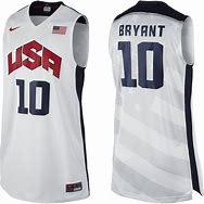 Image result for Kobe Bryant Team USA Basketball Jersey
