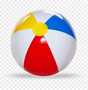 Image result for Ball Red Blue Yellow Beach White Clip Art