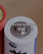 Image result for Car Battery Acid Color
