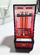 Image result for Perler Bead Phone Stand