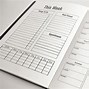 Image result for Free Printable Notebook Planner