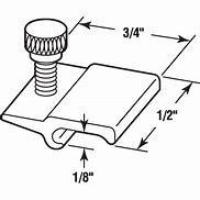 Image result for Storm Door Glass Panel Clips