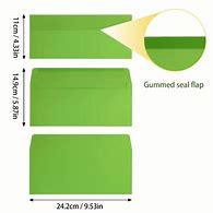 Image result for 7 Envelope Size