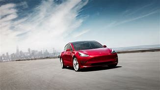 Image result for Tesla Red Car Background