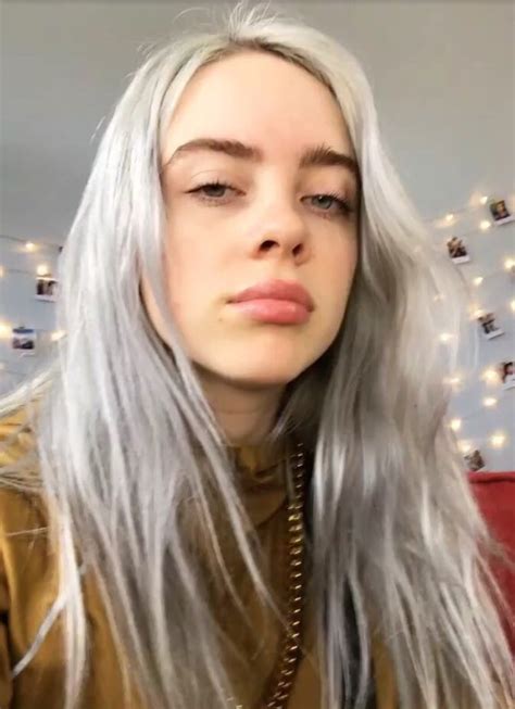 Billie Eilish Silver Hair